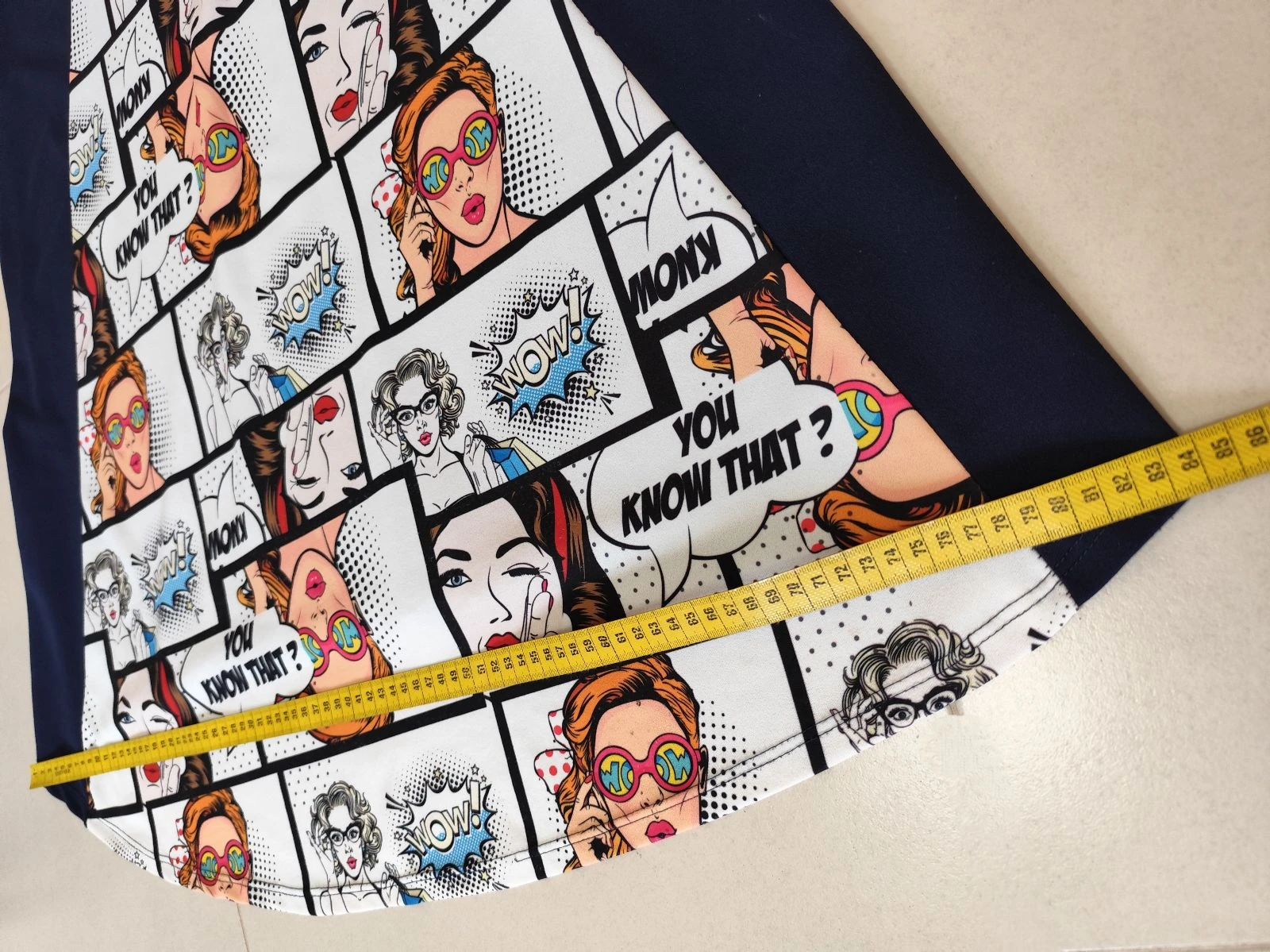 Vestido com Padrão Pop-Art Comics - Mode Italy (XL) – photo 8